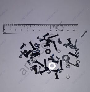 Raw Thrills,Gun Screw Kit_999-10099 Terminator, Aliens, Tüdek Vida&Civata Kiti