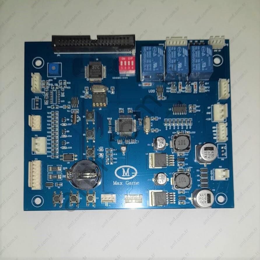 Max Ticket Eater Main Board V2.0_TE-132 Max Bilet İstasyonu, Ana Kartı,