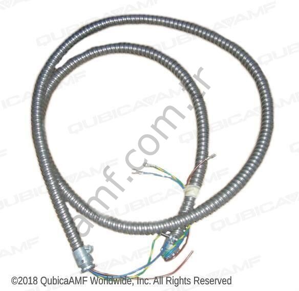 Ball Return, Cable, Power Supply_234001330 Ön Top Asansörü, Korumalı Elektrik Kablosu