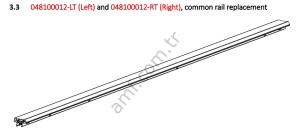 Common Rail Replacement, Righ_048100012-RT Hyper Bowling Ray Sağ, Genel