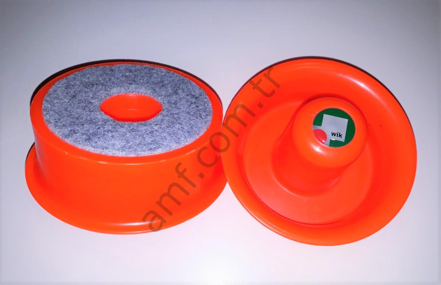 Wik Handle , Standart Vuraç, Altı Keçeli, Orjinal Wik, Turuncu, Air Hockey Vuracı