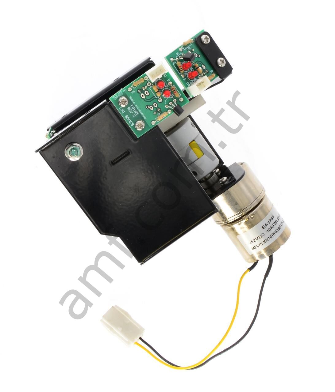 Lets Bounce Ball Gate Motor Asm._PG1-ASSY-10-R4 Lets Bounce, Top Çıkış Redüktörlü Motor Mekanizması