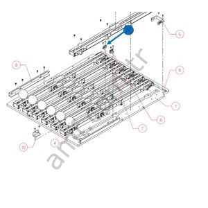 Ball Runner Assy Ball Sensor Tx_E11165301B Ball Runner, Top Sensörü Tx
