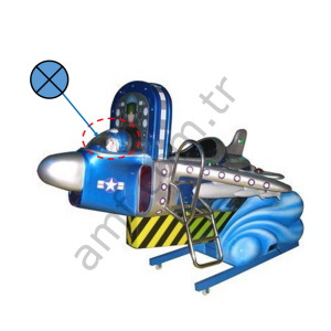 Cockpit Glass Clear Canopy Target Zero, Uçak Kanopisi, Şeffaf