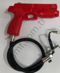 TM4 Gun Assy Red_717-333 Time Crisis 4, Komple Silah, Kırmızı