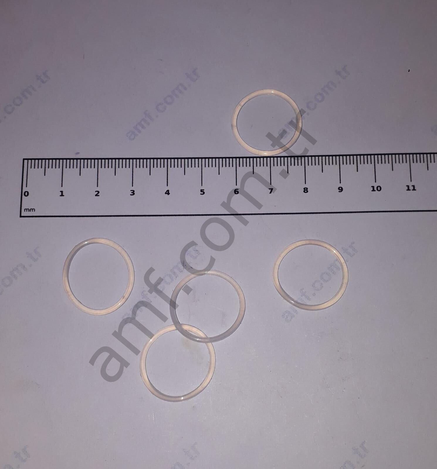 Ticket Station, O-Ring, Oem Silicon Ticket Station, Mekanizma Bilet Tutucu Halkaları, Silikon Beyaz