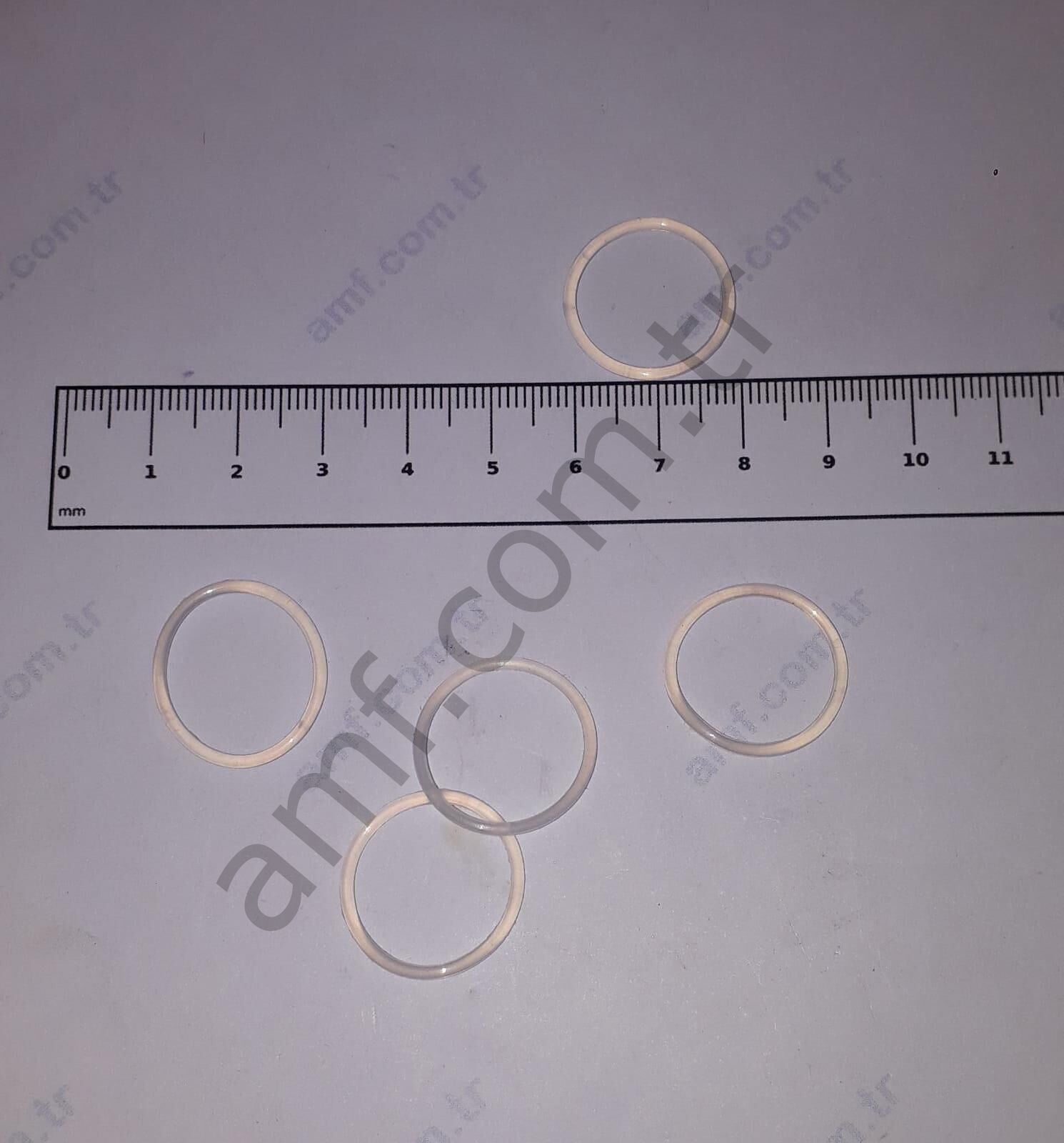 O-Ring, Oem Silicon Ticket Station, Mekanizma Bilet Tutucu Halkaları, Silikon Beyaz