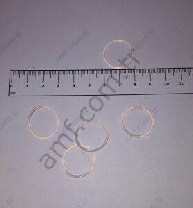Ticket Station, O-Ring, Oem Silicon Ticket Station, Mekanizma Bilet Tutucu Halkaları, Silikon Beyaz