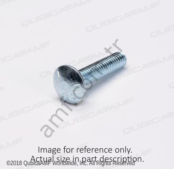 Carriage Bolt, 5/16-18 x 1 3/4_7012003118175 Hw66, Yuvarlak Baş Kör Vida