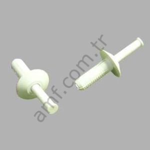 Rivet Plastic 1/4 X 3/4_938101005 White Plastik Perçin, 1/4 X 3/4_Beyaz