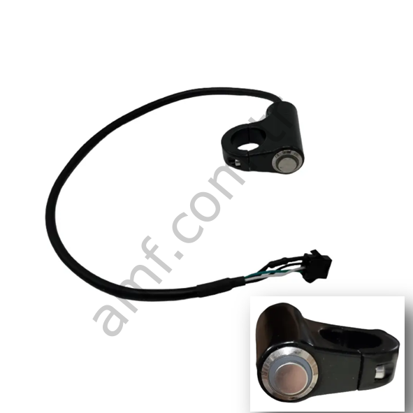 Boost Button Silver_ATV-0108H04 Atv Slam, Boost Butonu, DK-16, Gidon Butonu