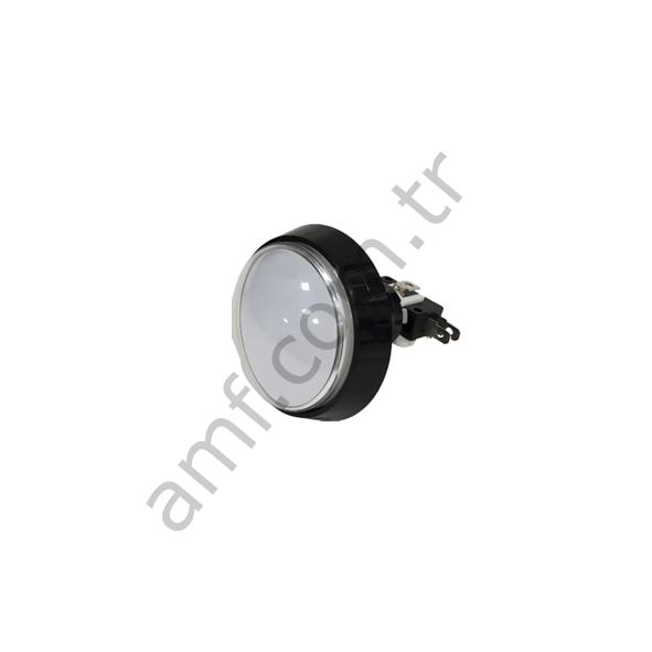 Start Button_ATV-0112H02 Atv Slam, Başlatma Butonu, 60mm Dış Bükey Beyaz