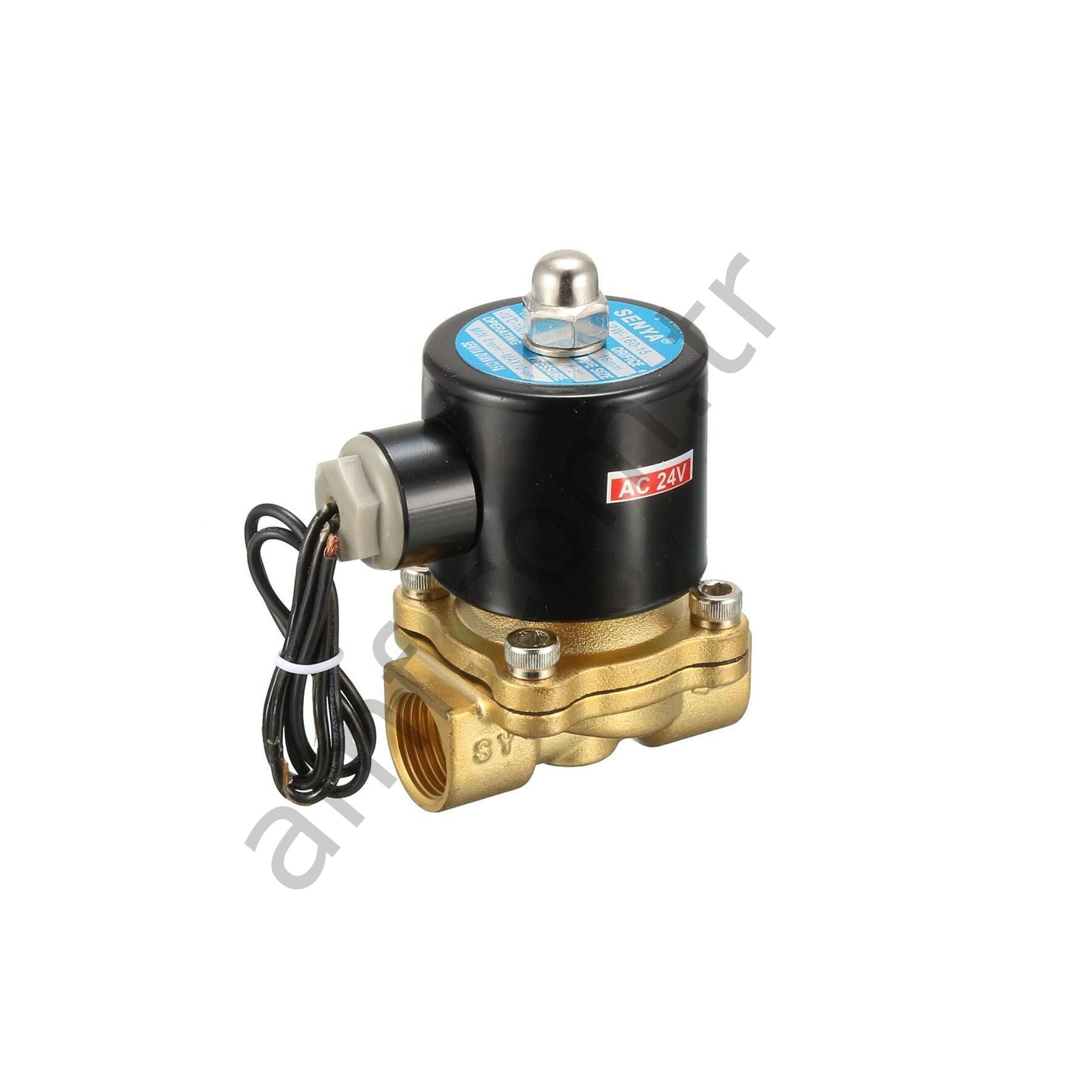 Solenoid Valve_Senya 2W-160-15-24v Solenoid Valf 24 Volt Dc