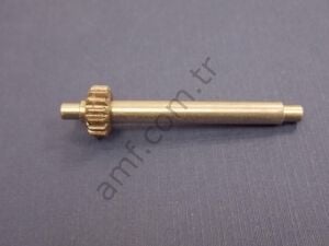 Idler Shaft N/S W/Metal Gear_087ASM032 Ticket Station, Metal dişli avara mili, Çelik