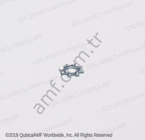 External Tooth Lock Washer #6_957000002 Dış Dişli Kilit Rondelası # 6, Yıldız Dişli Pul