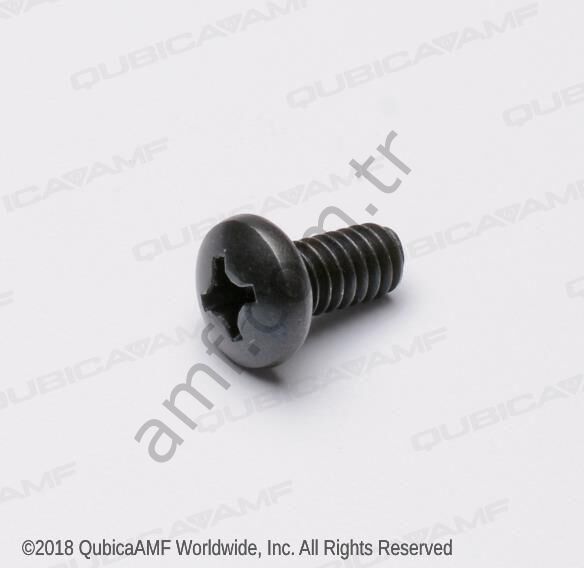 Screw, Pan Head,1/4-20x0.50_088000087 Civata, Makine Vidası, Tava Başlı,1/4-20 X 0.50