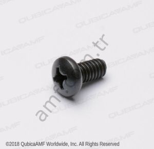 Screw, Pan Head,1/4-20x0.50_088000087 Civata, Makine Vidası, Tava Başlı,1/4-20 X 0.50