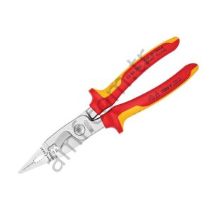 Knipex 13 86 200mm VDE Elektrikçi Pensesi Knipex 1386200 SB Multifunction Pliers 200 mm