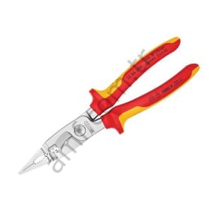 Knipex 13 86 200mm VDE Elektrikçi Pensesi Knipex 1386200 SB Multifunction Pliers 200 mm