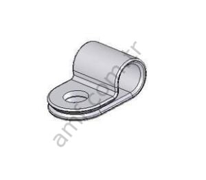 1/8 Clamp Nylon_744107013 Durabin Kablo D Kelepçe, Plastik 1/8