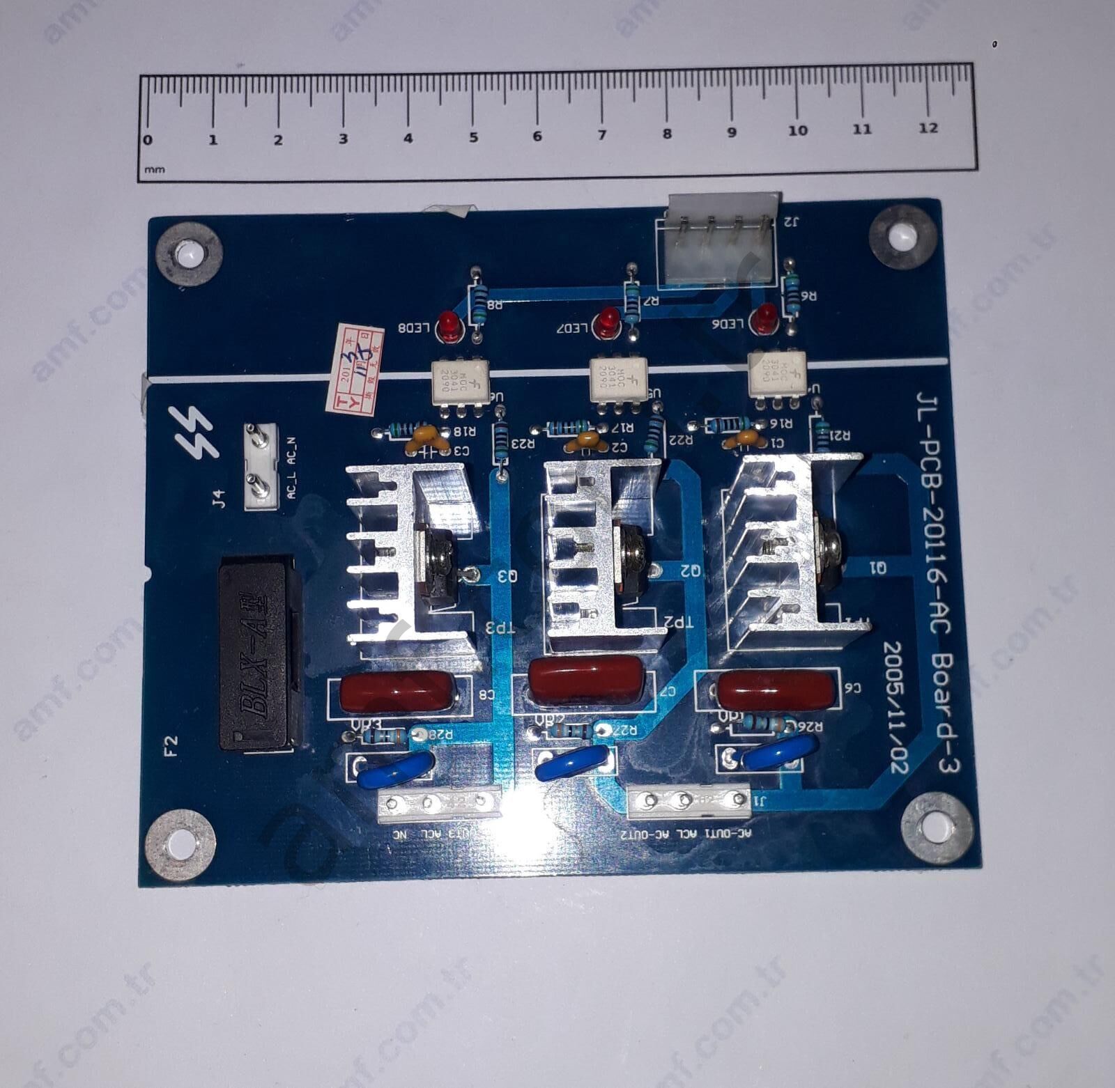 Benchmark Games Ac Board_JL-PCB-201116 Monster Drop, Motor Sürücü Kartı, JL-PCB-201116