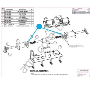 Coil Bumper Pad_680-00214-01 Jurassic Park, Solenoid İçin Şaft Plastik Takozu