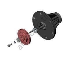 Upper Shaft Assembly_250001126 Ball Return Üst Kasnak Yuvası (Alternatif : 250-001-009 )