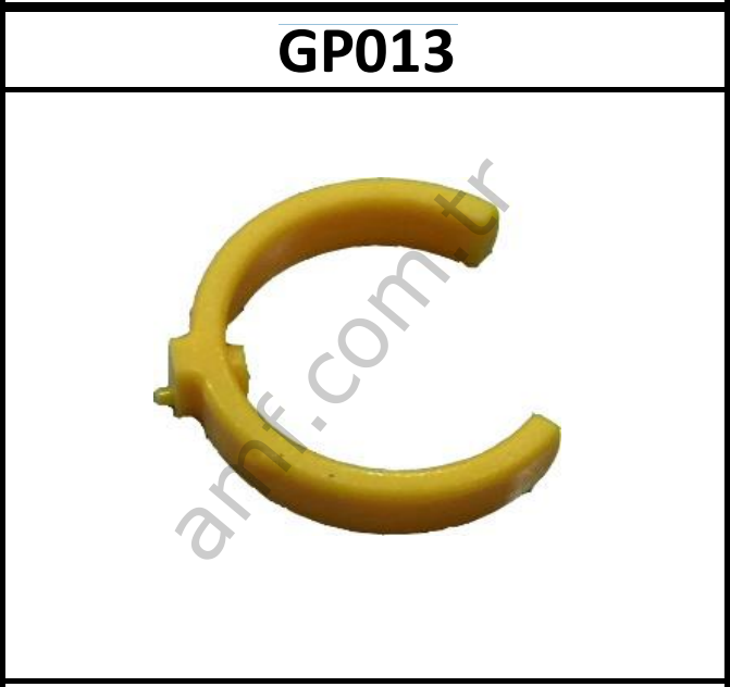 Yellow Clip_GP013 Go Go Pony, Sarı Dizgin Sensör Tutucu, Klip
