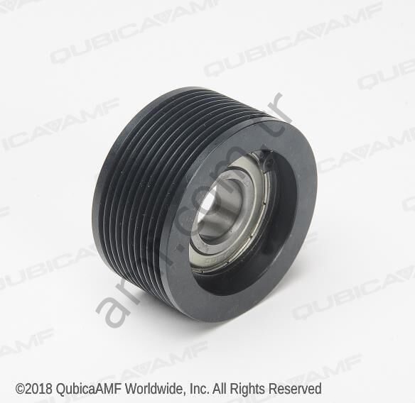 Ball Return, Pulley Bearing Assembly_250001134 Top Dönüş, Kanallı Kayış Kasnağı, Rulmanlı