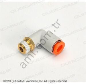 Elbow 1/8 NPT x 1/4 Tube_718810033 Bumper, Pistonu L Hortum Adaptörü