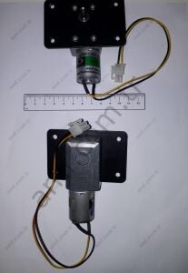 Ball Door Gear&Motor_D107-415-000/23405000091 Dinopop, Top Kapısı Motoru, 12Volt 10Rpm