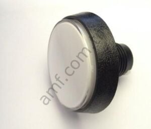 Large Button_X109-444-000/22401000005 Pirates Hook, Buton, 60mm Flat Beyaz