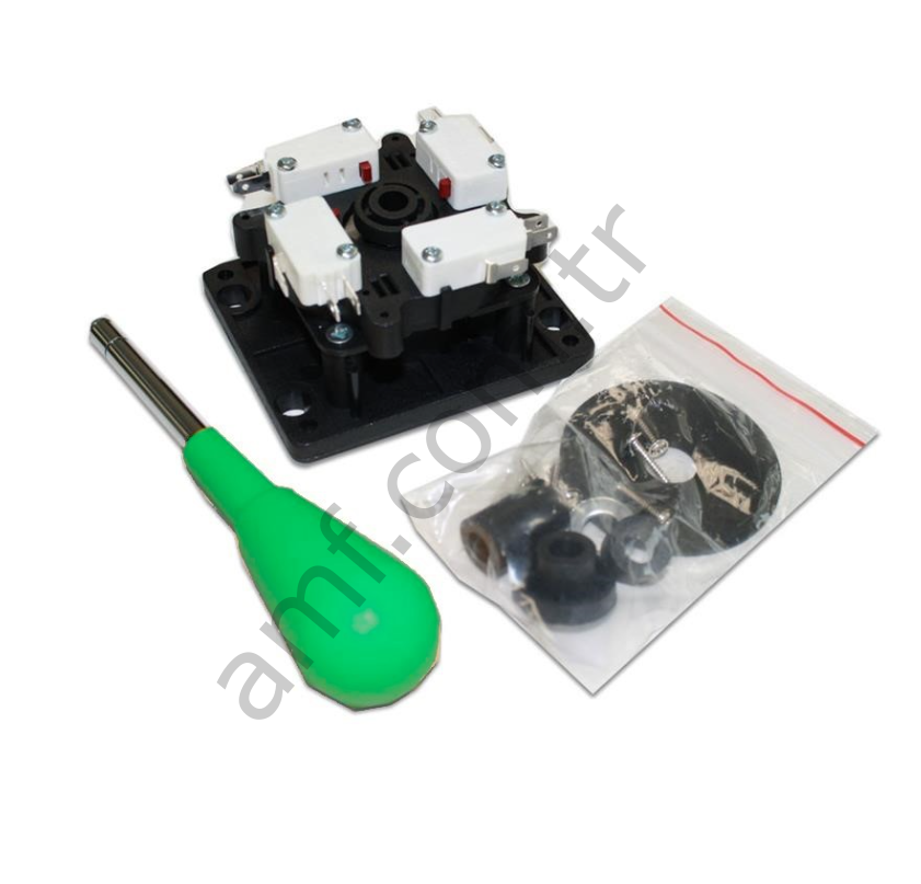 4 Way Joystick Green_800-00066-01 World’s Largest Pac-Man, Yeşil Joystick, Suzohapp 50-7604-130-G