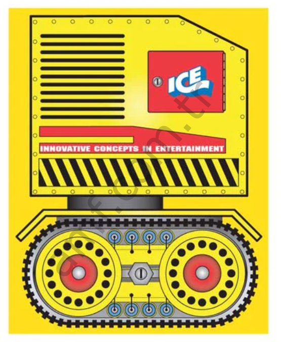 Decal Side Cabinet Lower Left_CS7201 Candy Factory, Sol Alt Yan Sticker