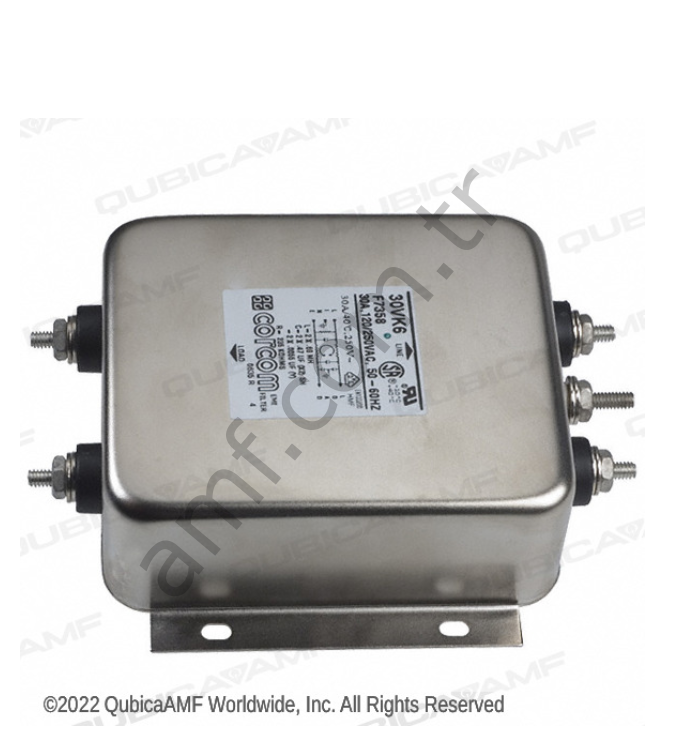 30VK6 Power Line Filter__ 294002120 Hat Bakım makinası, Elektrik Güç Hattı Filtresi