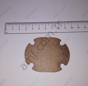 Gun Nozzle Plexi Platen_S128-206-000/20241408G11 Bandit Express, Silah Ucu Pleksi