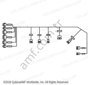 Even Machine Power Cable __ 088000006 Xli 2 Nolu Makina, Bağırsak Kablo, Güç Kablo Demeti