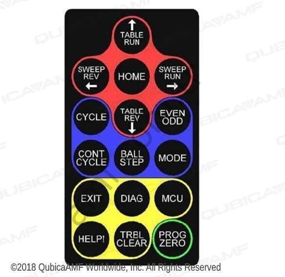 Xli Chassis Keypad, Switch Membrane_088000019 Xli Chassis, Ön Klavyesi