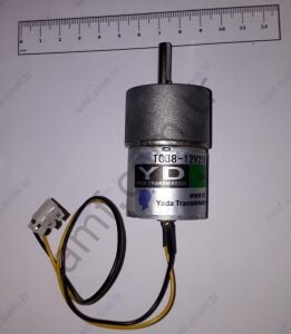 Dc Gear&Motor12v 25Rpm_S128-415-000/23404000082 Bandit Express, Dc Redüktörlü Motor, 12v/25rpm_TG38 12V25Rpm