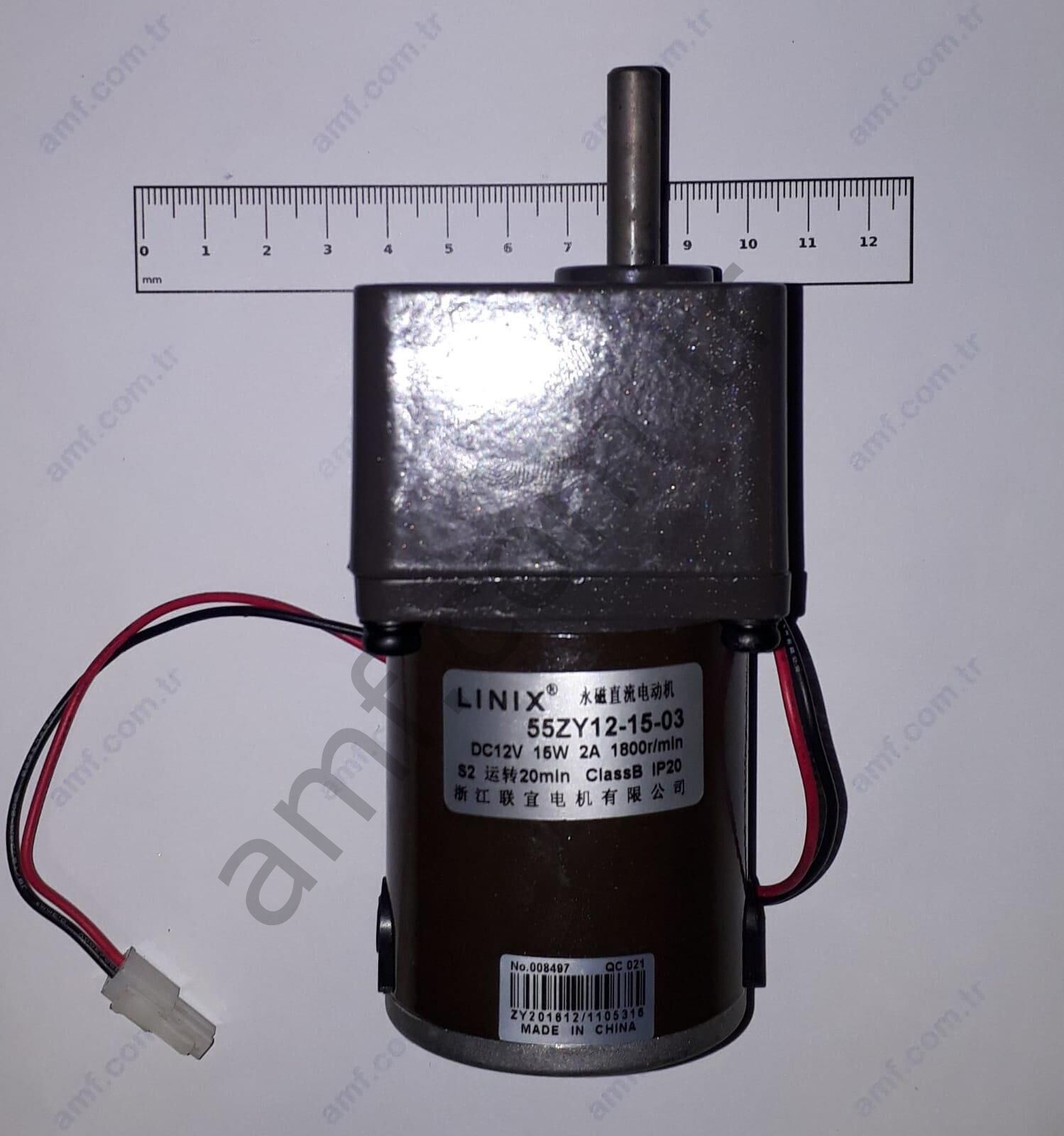 Dc Gear&Motor_S128-417-000/23404000093 Bandit Express, Kapı Redüktörlü Motoru_55ZY12-15-03/60JB90G08, 20Rpm