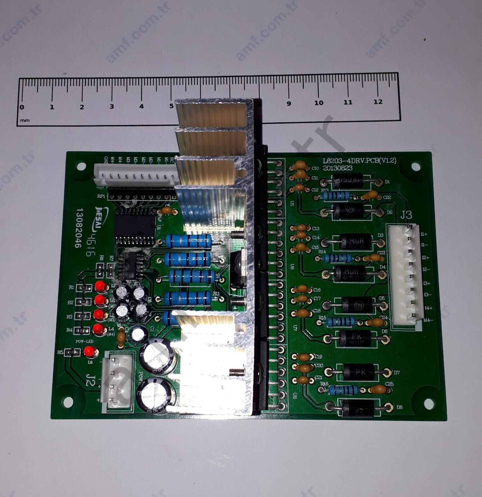Unis, Motor Driver Board_S128-476-000/29741315004 Bandit Express, Motor Sürücü Kartı_L6203-4DRV.PCB(V1.2)