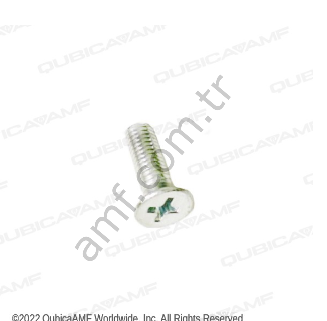 Screw, FHPMS 10-32x0.63 ZN_01-123 Edge String, Havşa Başlı Civata