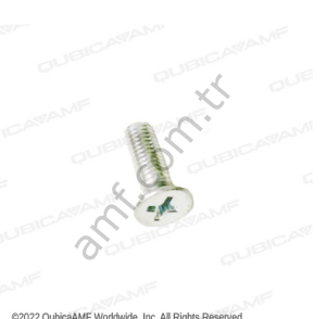 Screw, FHPMS 10-32x0.63 ZN_01-123 Edge String, Havşa Başlı Civata