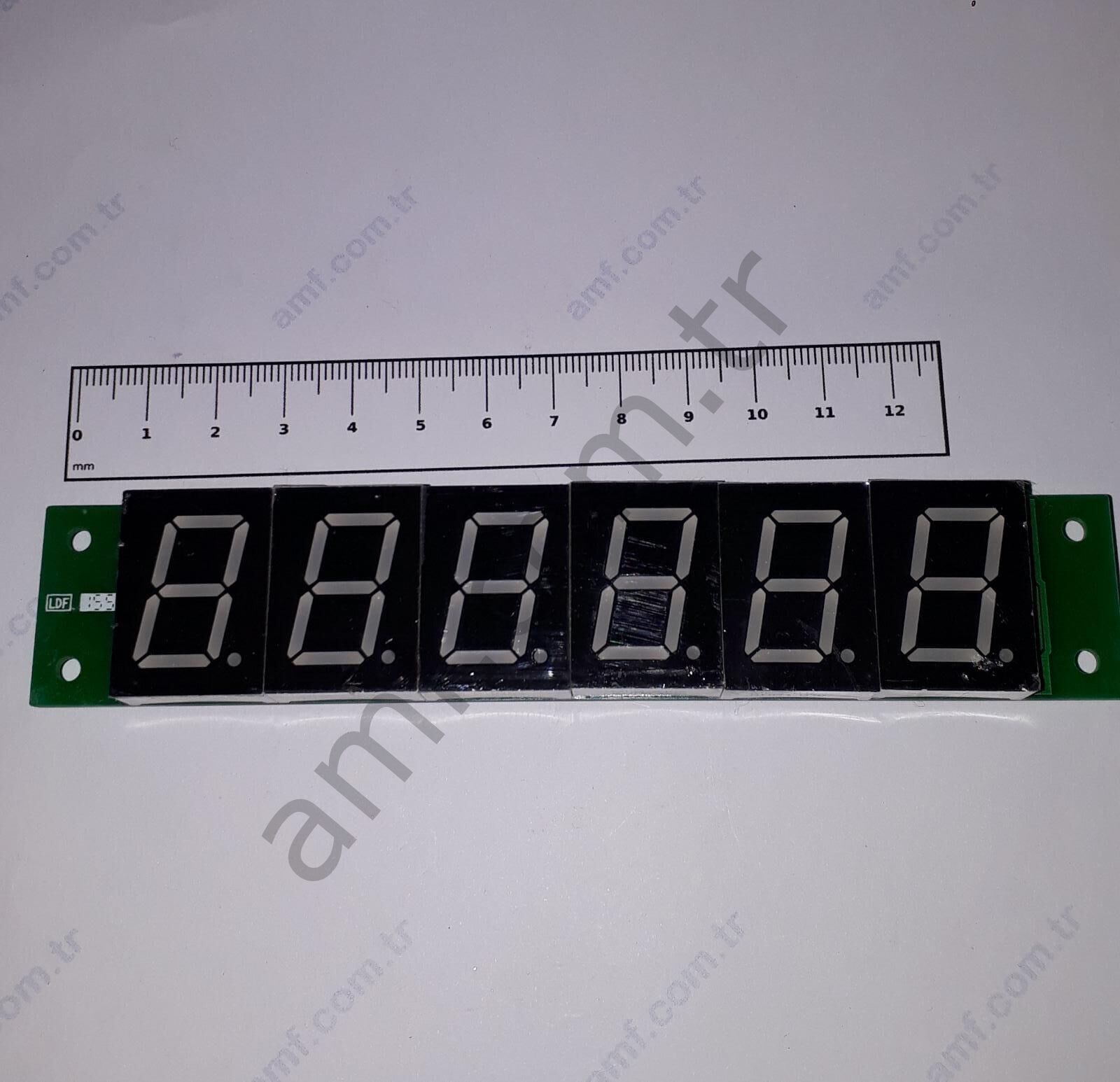 Digital Display_ S128-464-000 29741408003A Bandit Express, Digital Gösterge, LED8106B6.PCB(V1.1