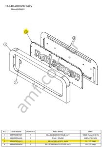 Billboard Acrylic_MMAA0ASM023 Magic Arrow, Pano 3d Pleksi