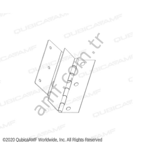 Ball Return Hinge  ''Options''_252001003 Ballreturn, Options Kapak menteşesi, Metal