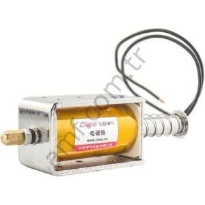 Solenoid 12Volt 34mm Stroke_SLN025 Roll A Ball, Top Çıkış Bobini