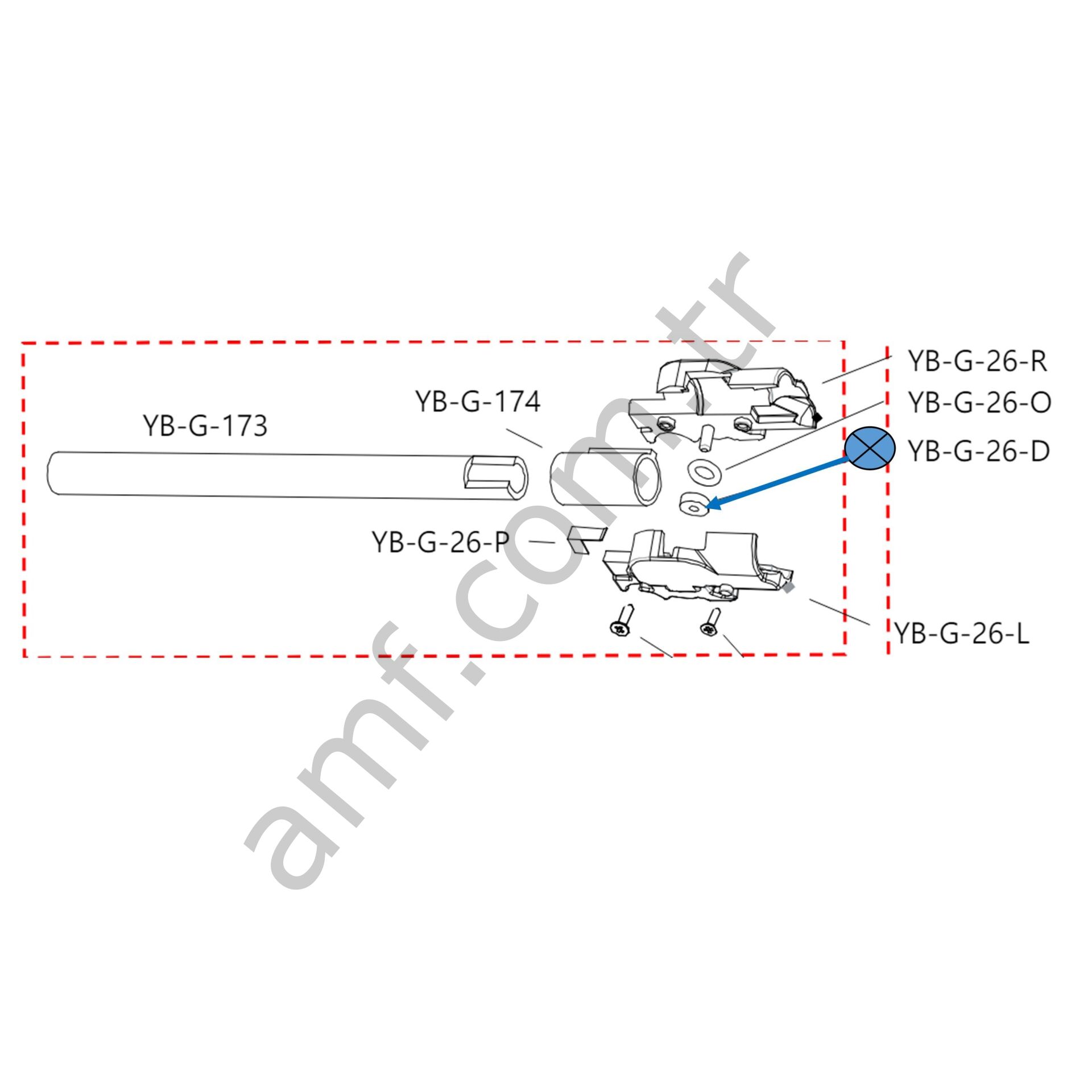 On Point Gun H-Up Dial _YB-G-26-D On Point Silah H-Up Aralayıcı