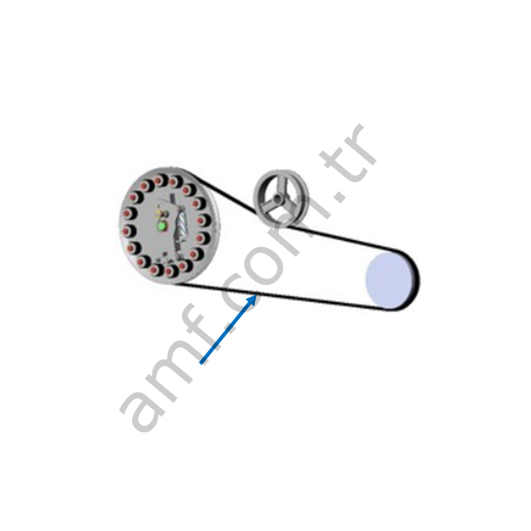 Pbl,V-Belt  / 1450 _MRD070011064 Top Asansörü , Pullu Kasnak Kayışı
