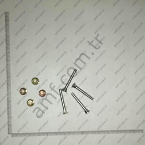 Elektronik Jeton Mekanizması 4lü Civata ve Somun Electronic Token&Coin Mech Screw&Nut Set